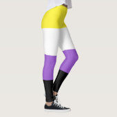 Niet-bindende geprikte vlag leggings (Rechts)