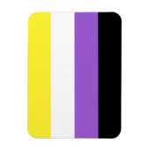 Niet-bindende geprikte vlag magneet (Verticaal)