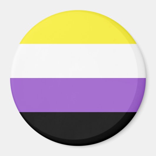 Niet-bindende geprikte vlag magneet (Voorkant)