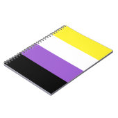 Niet-bindende geprikte vlag notitieboek (Linkerzijde)