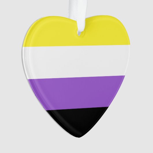 Niet-bindende geprikte vlag ornament (voorkant)