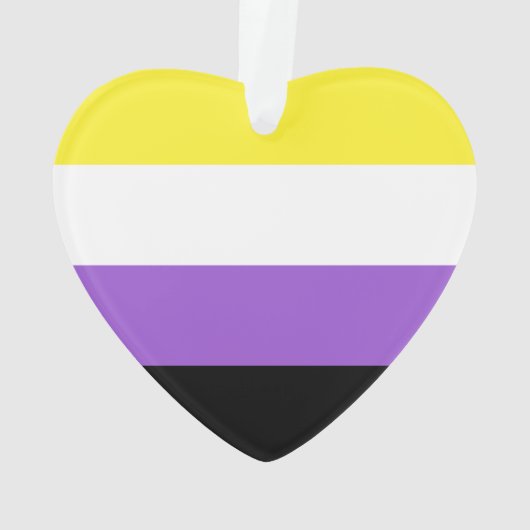 Niet-bindende geprikte vlag ornament (achterkant)