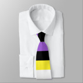 Niet-bindende geprikte vlag stropdas (Gebonden)