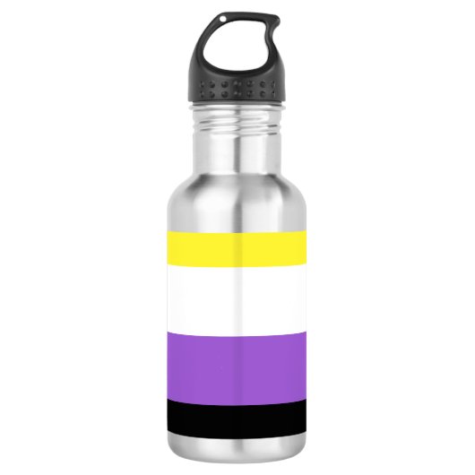 Niet-bindende geprikte vlag waterfles (Voorkant)