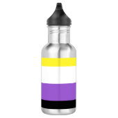 Niet-bindende geprikte vlag waterfles (Rechts)