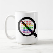 Niet-bindende Mok van mannen en vrouwen (Links)