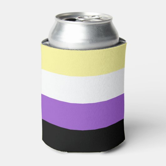 Niet-bindende Pride Blikjeskoeler (Blikje Voorkant)