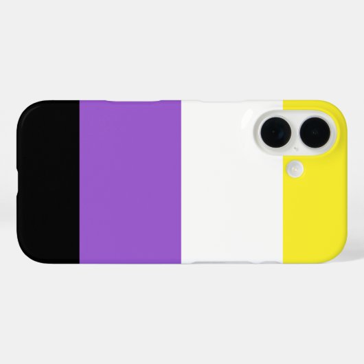 Niet-bindende Pride Case-Mate iPhone Case (Achterkant (horizontaal))