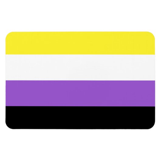 Niet-bindende Pride Magneet (Horizontaal)