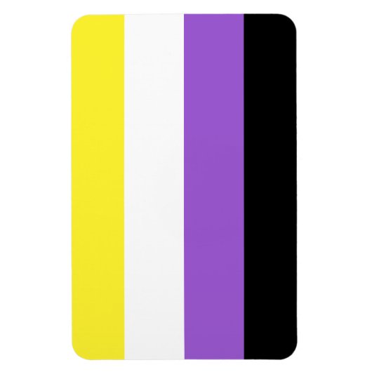 Niet-bindende Pride Magneet (Verticaal)