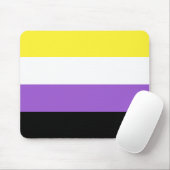 Niet-bindende Pride Muismat (Met muis)