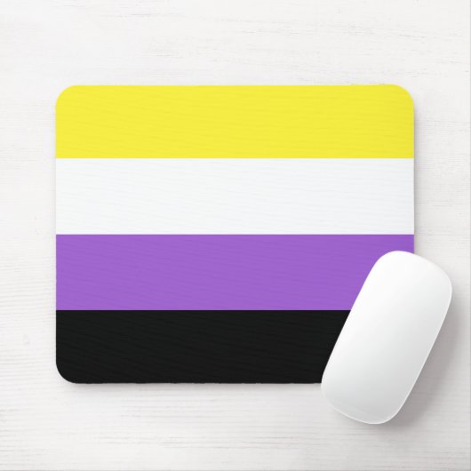 Niet-bindende Pride Muismat (Met muis)