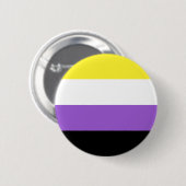 Niet-bindende Pride Ronde Button 5,7 Cm (Voorkant /achterkant)