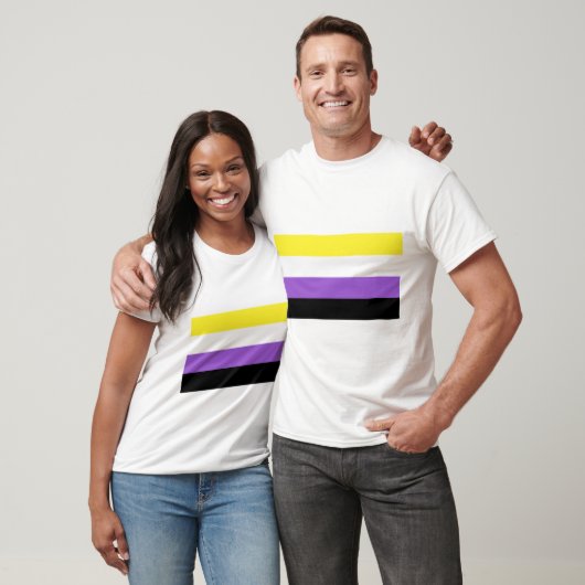 Niet-bindende Pride T-shirt (Unisex)