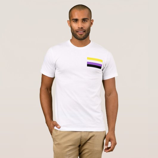Niet-bindende Pride T-shirt (Voorkant volledig)