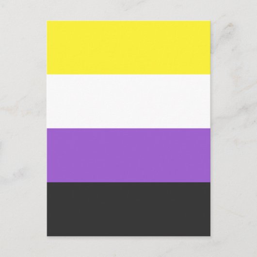 Niet-bindende vlag briefkaart (Voorkant)