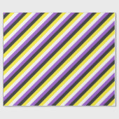 Niet-bindende vlag cadeaupapier (Vlak)