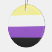 Niet-bindende vlag keramisch ornament (Links)