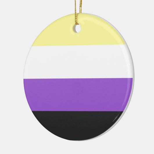 Niet-bindende vlag keramisch ornament (Links)