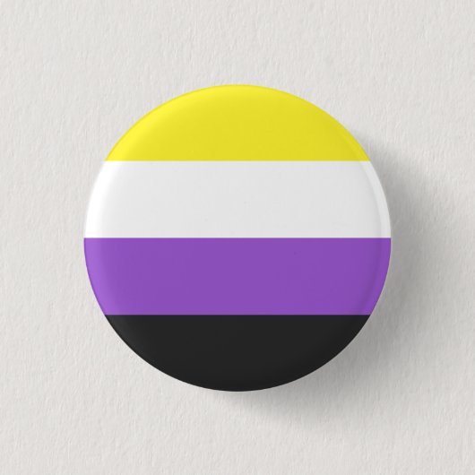 Niet-bindende vlag ronde button 3,2 cm (Voorkant)