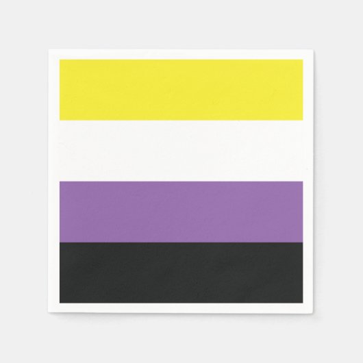 Niet-bindende vlag servet (Voorkant)