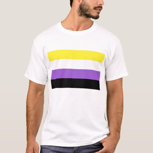Niet-bindende vlag t-shirt (Voorkant)