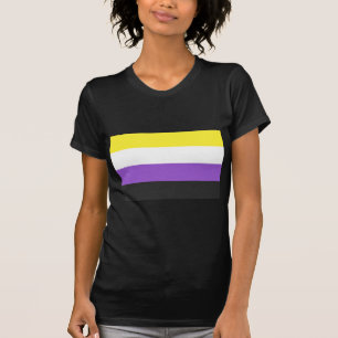 Niet-bindende vlag t-shirt