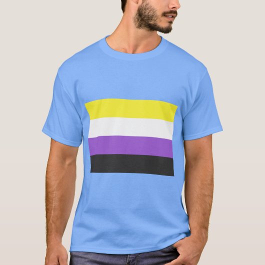 Niet-bindende vlag t-shirt (Voorkant)