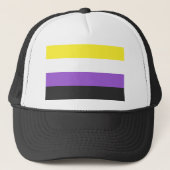 Niet-bindende vlag trucker pet (Voorkant)