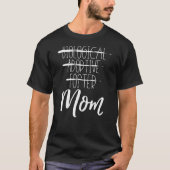 Niet biologisch adoptieve foster alleen mam adopti t-shirt (Voorkant)