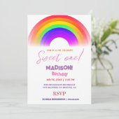 Niet-bittere regenboogkleuren, regenboogzoete eers kaart (Staand voorkant)