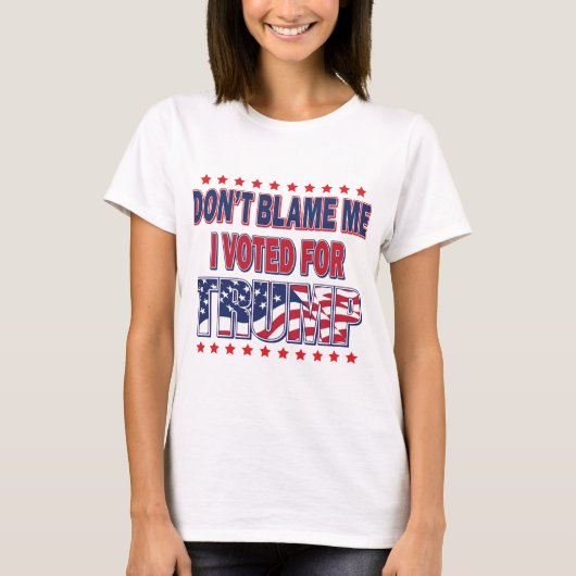 Niet blaam-me t-shirt (Voorkant)