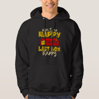 Niet blij dat Mailman Postal Worker Mail Lady Hoodie