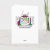 Niet blij met je verjaardag Grappig LGBTQIA+ Kaart (Achterkant)