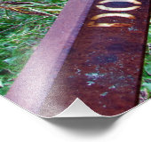 "NIET BLOKKEN GATE" FOTO AFDRUK (Hoek)