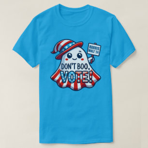 Niet boe, stem! Harris Walz 2024 Halloween Mashup T-shirt