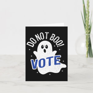Niet boeken! Stemmen Spook Verkiezingen Democratie Kaart