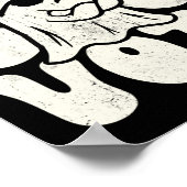 Niet Boo Stem Halloween Kostuum Boys Mannen Kinder Poster (Hoek)