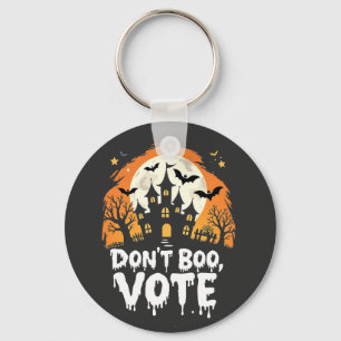 Niet Boo Stem Verkiezingsdag Stem Presidenten Sleutelhanger