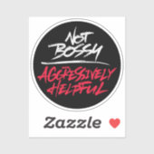 Niet bossy Aggressief nuttig Sticker (Vel)