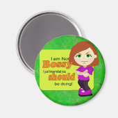 Niet Bossy. Magneet (Voorkant / Achterkant)