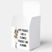 Niet breekbaar als een bloem, breekbaar als een bo bedankdoosjes (Geopend)