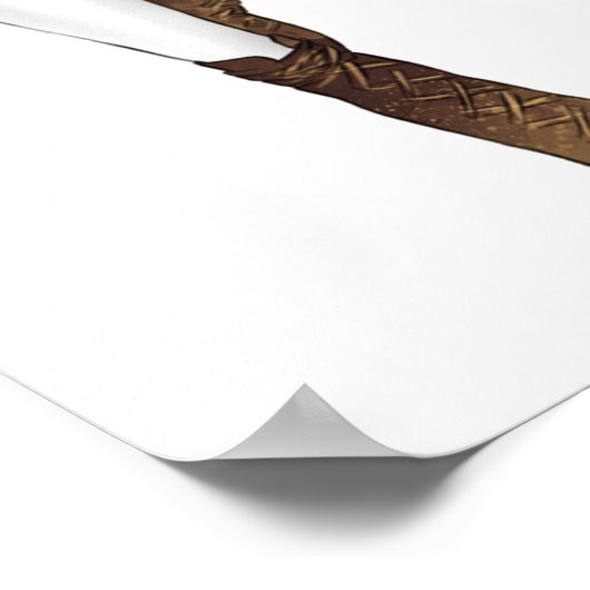 Niet breekbaar als een bloem, breekbaar als een bo poster (Hoek)