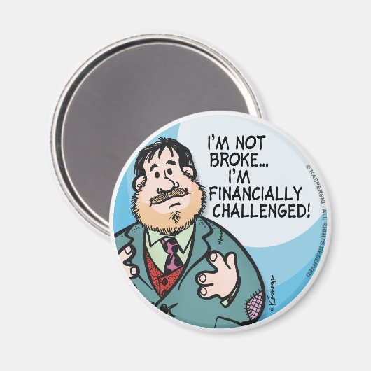 Niet Broke Magneet (Voorkant / Achterkant)