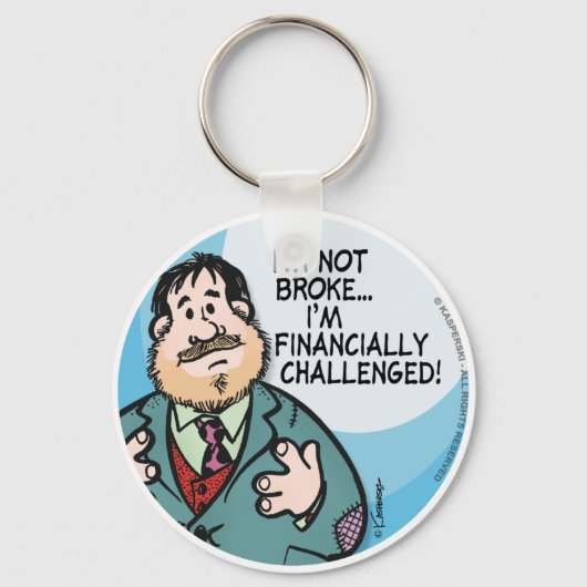 Niet Broke Sleutelhanger (Voorkant)