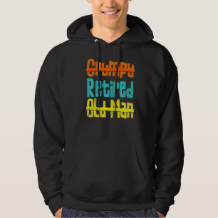 Niet brutaal, geen oud Man, gelukkig gepensioneerd Hoodie