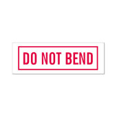 Niet buigen zelfinktende stempel (Design)