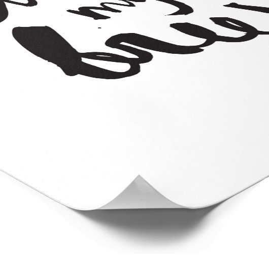 Niet bully Mijn Breed Poster (Hoek)