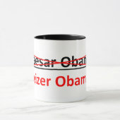 Niet Caesar Obama - Het moet Seizer Obama zijn Mok (Midden)