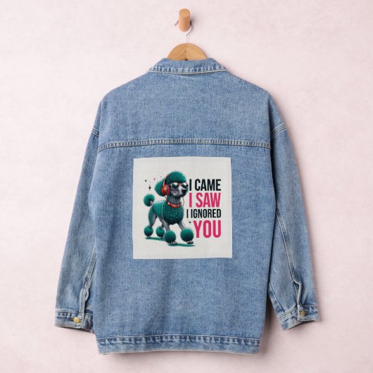 Niet-chalante echtscheiding denim jacket (Hangar)
